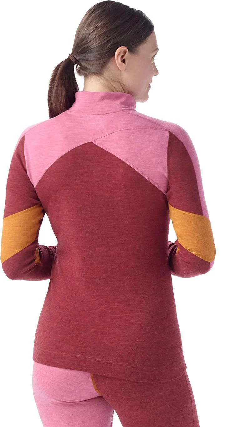 Classic Thermal Merino 250 Base Layer Colorblock 1/4 Zip - Womens - Image 5