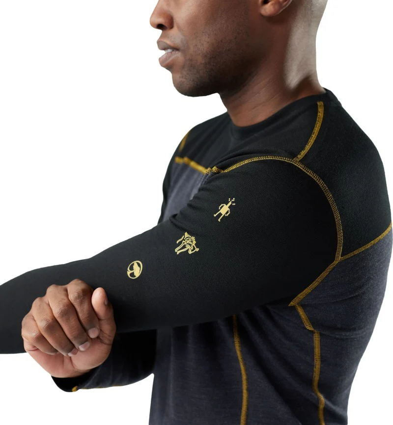 Classic Thermal Merino Base Layer Colorblock Crew - Mens - Image 10