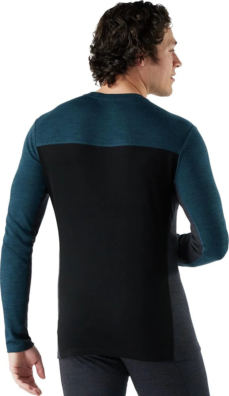 Classic Thermal Merino Base Layer Colorblock Crew - Mens - Image 12