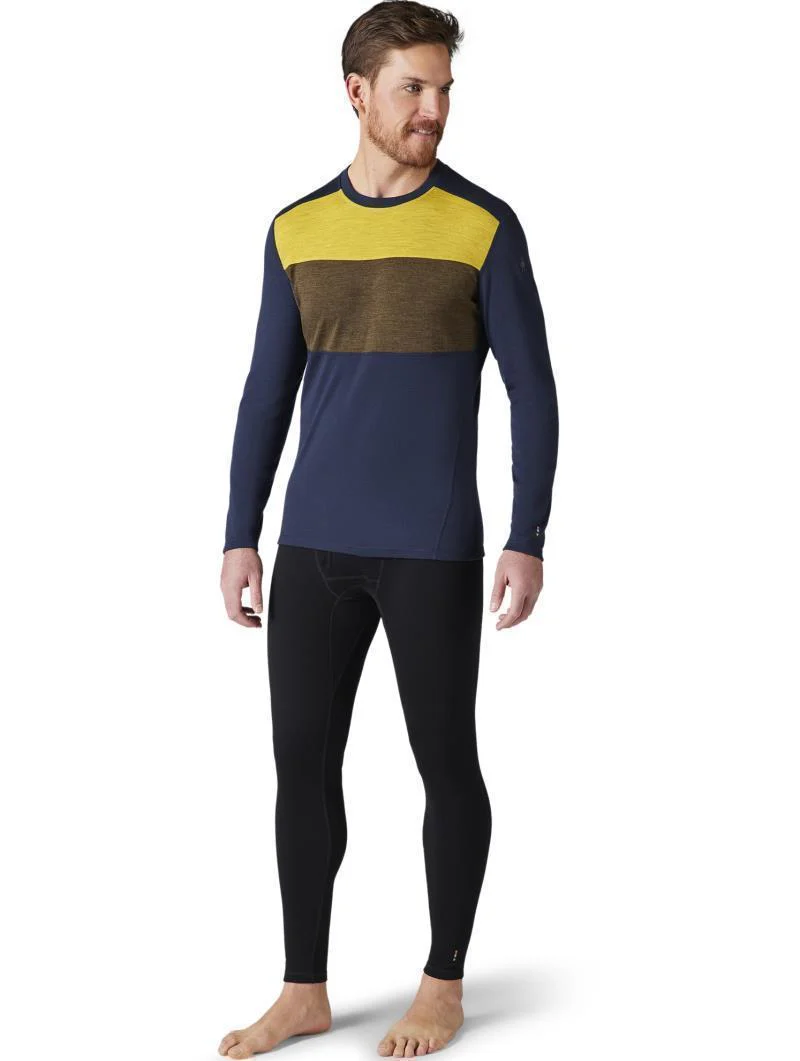 Classic Thermal Merino (250) Base Layer Colorblock Crew - Mens - Image 10