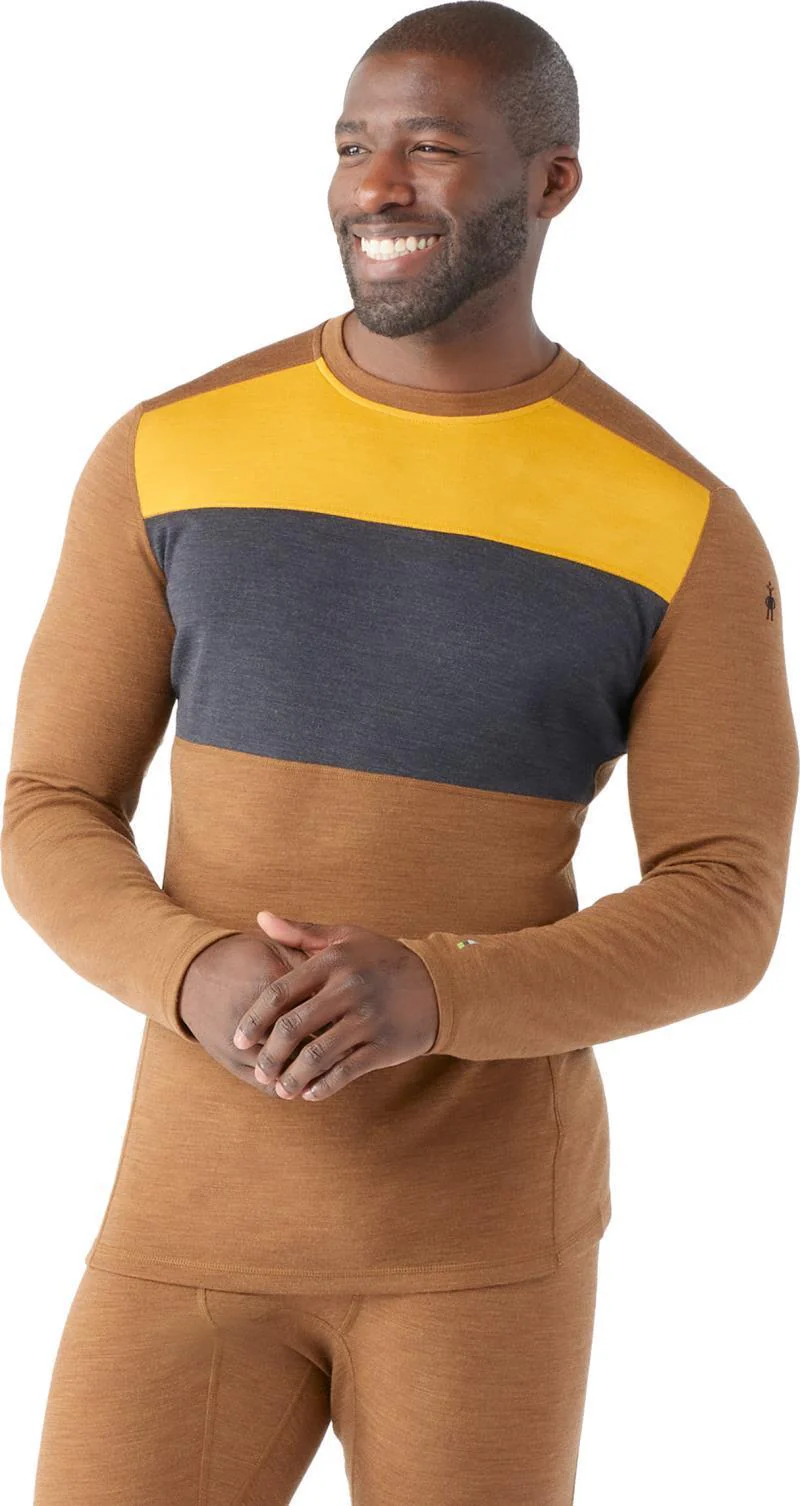 Classic Thermal Merino (250) Base Layer Colorblock Crew - Mens - Image 13