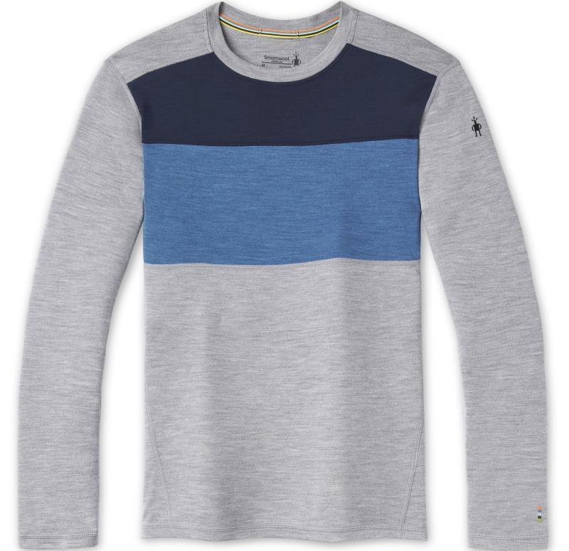 Classic Thermal Merino (250) Base Layer Colorblock Crew - Mens - Image 15