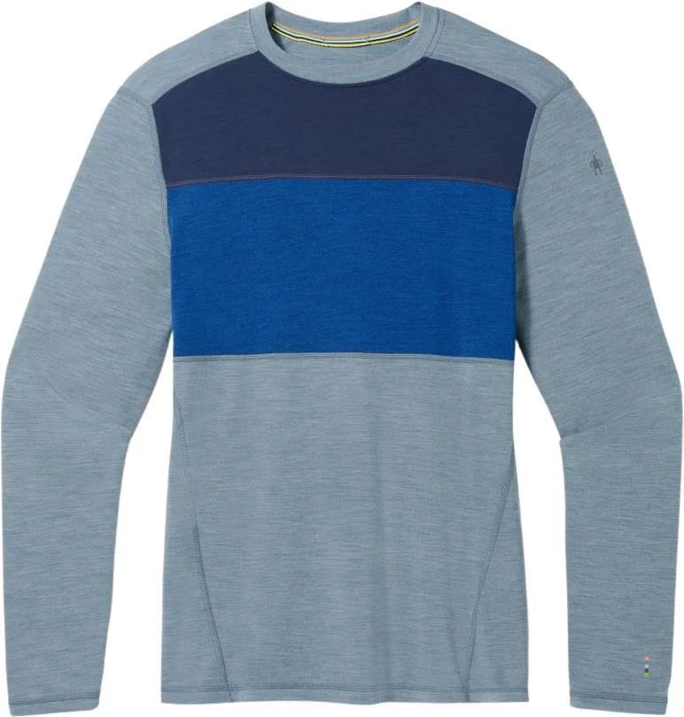Classic Thermal Merino (250) Base Layer Colorblock Crew - Mens - Image 18