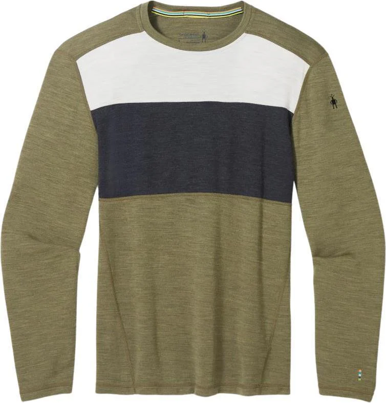 Classic Thermal Merino (250) Base Layer Colorblock Crew - Mens - Image 24
