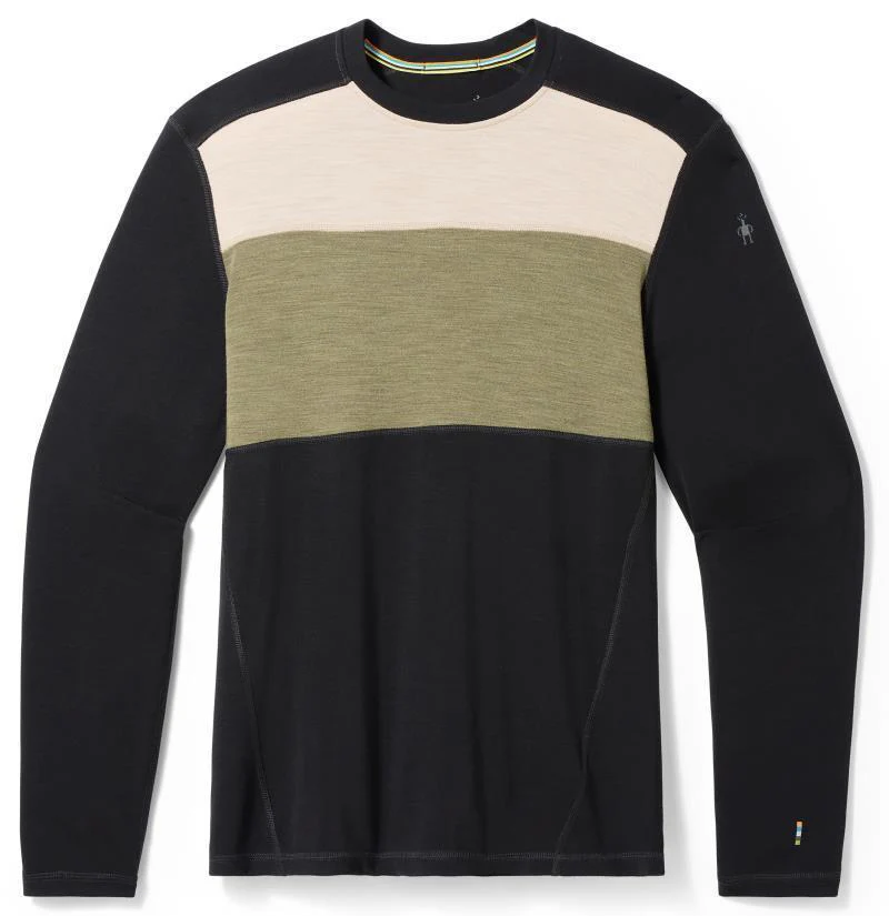 Classic Thermal Merino (250) Base Layer Colorblock Crew - Mens - Image 4