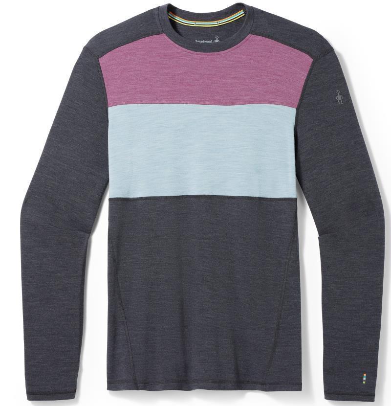 Classic Thermal Merino (250) Base Layer Colorblock Crew - Mens - Image 5