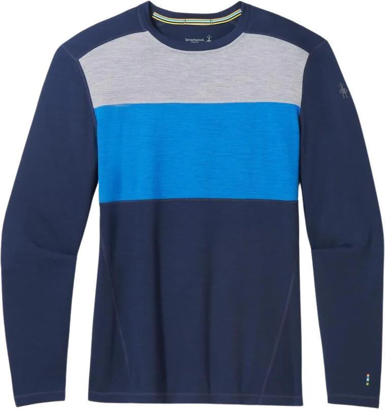 Classic Thermal Merino (250) Base Layer Colorblock Crew - Mens - Image 6