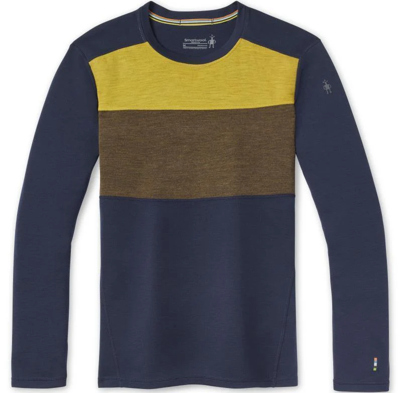 Classic Thermal Merino (250) Base Layer Colorblock Crew - Mens - Image 9