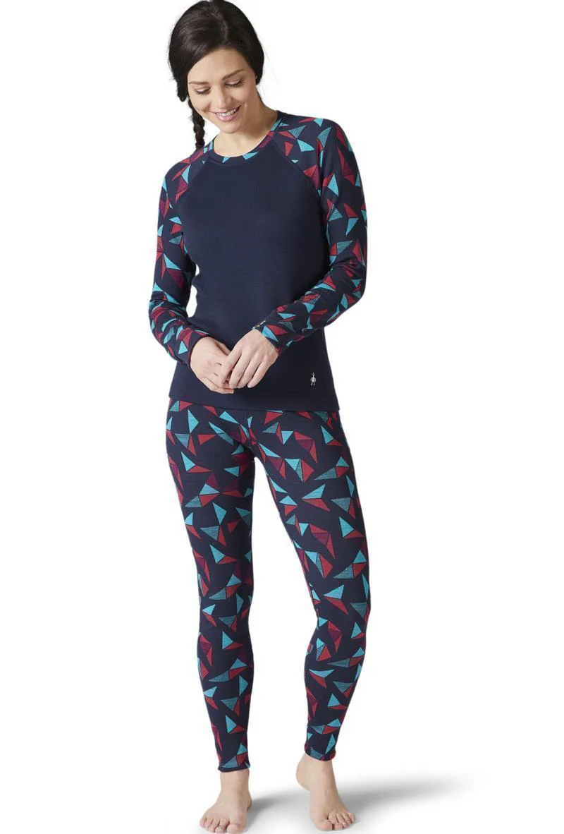 Classic Thermal Merino (250) Base Layer Pattern Crew - Womens - Image 33