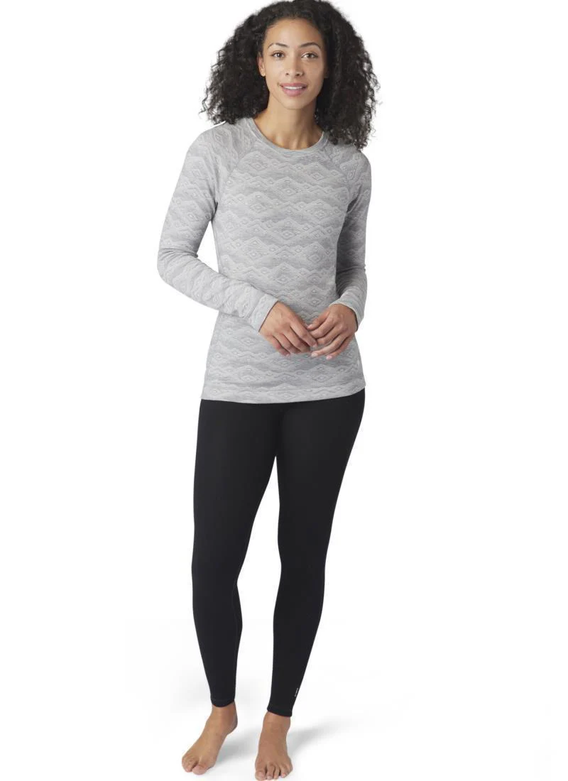 Classic Thermal Merino (250) Base Layer Pattern Crew - Womens - Image 37