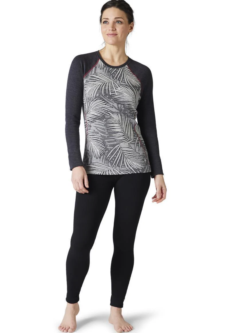 Classic Thermal Merino (250) Base Layer Pattern Crew - Womens - Image 40