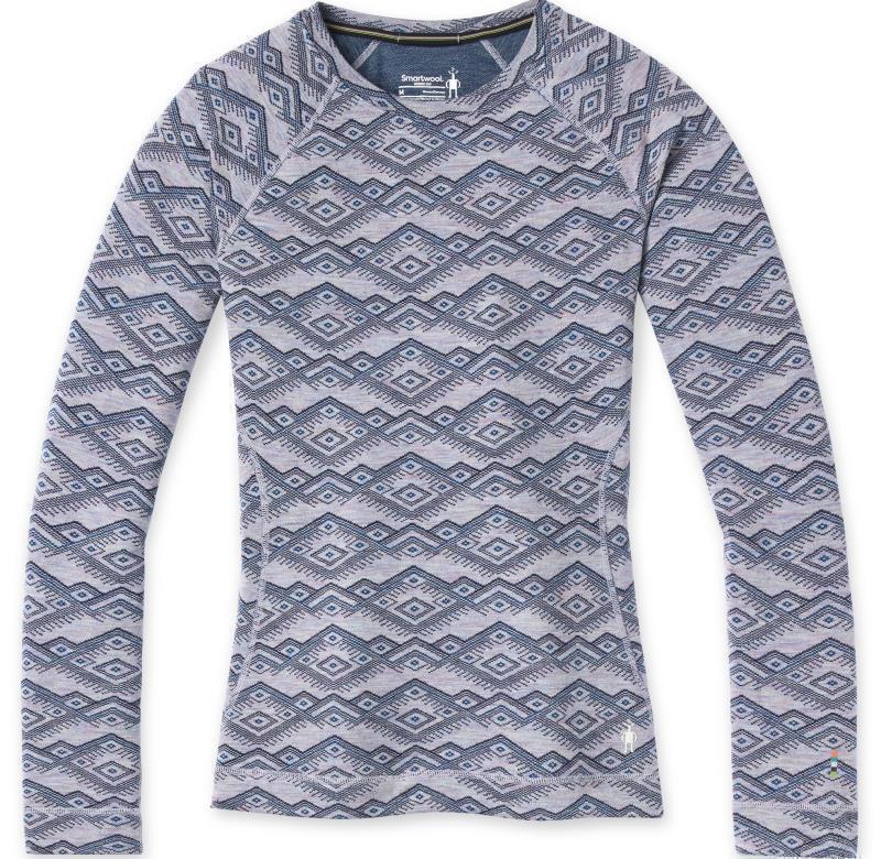 Classic Thermal Merino (250) Base Layer Pattern Crew - Womens - Image 45