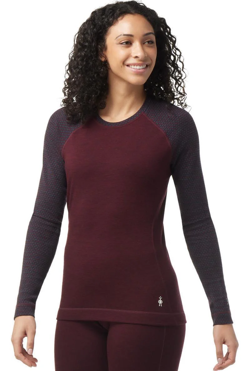 Classic Thermal Merino (250) Base Layer Pattern Crew - Womens - Image 51