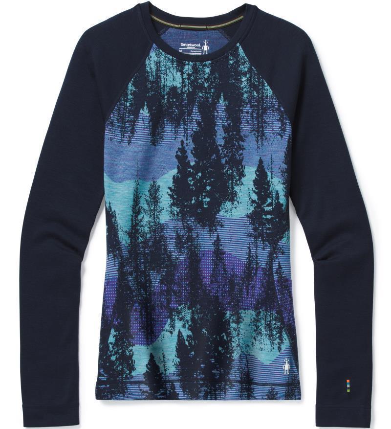 Classic Thermal Merino (250) Base Layer Pattern Crew - Womens - Image 6
