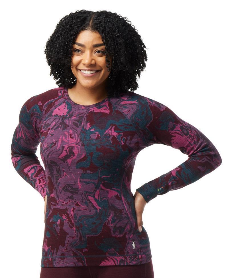 Classic Thermal Merino (250) Base Layer Pattern Crew - Womens - Image 60