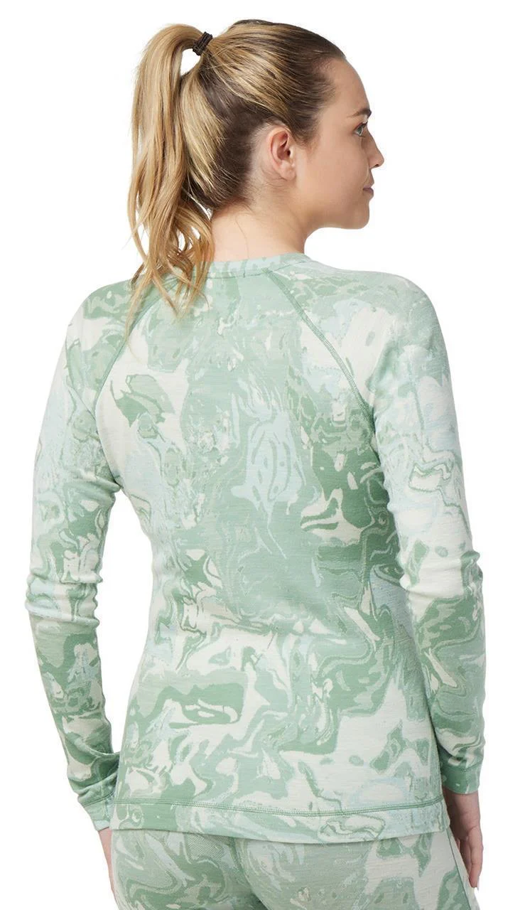 Classic Thermal Merino (250) Base Layer Pattern Crew - Womens - Image 76