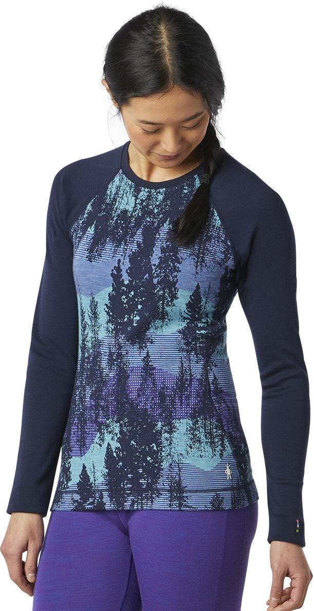 Classic Thermal Merino (250) Base Layer Pattern Crew - Womens - Image 8