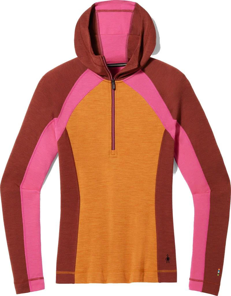 Classic Thermal Merino Base Layer 1/2 Zip Hoodie - Womens - Image 16