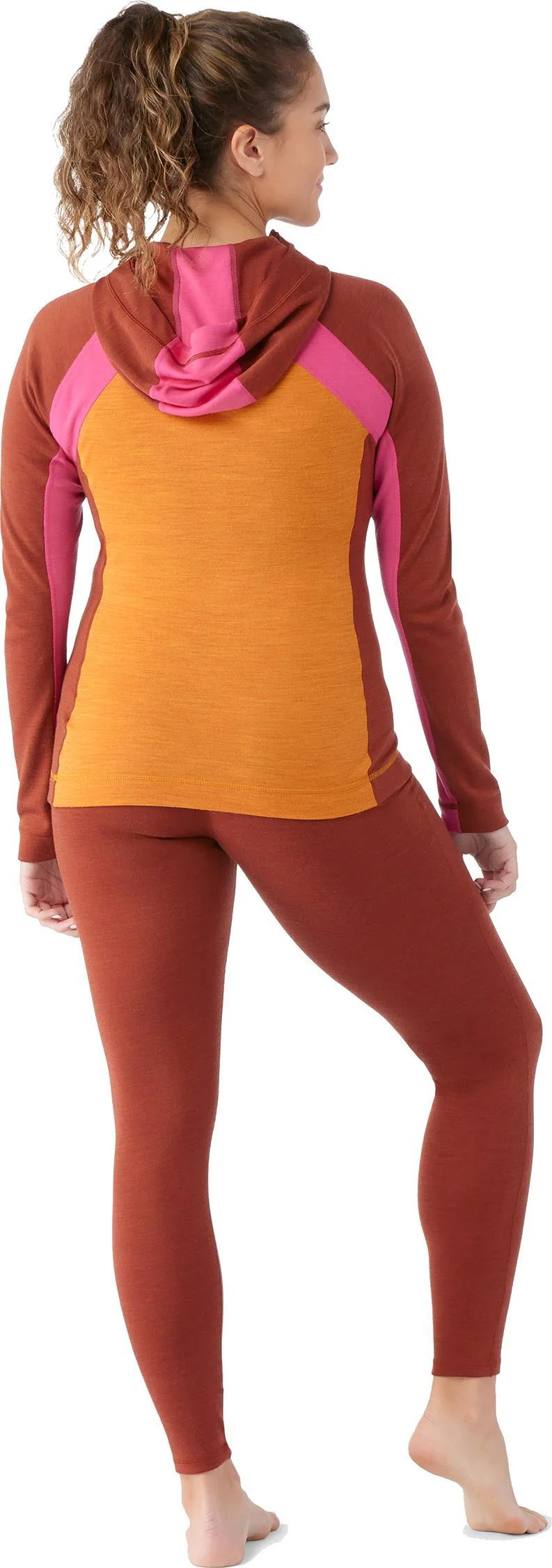 Classic Thermal Merino Base Layer 1/2 Zip Hoodie - Womens - Image 18