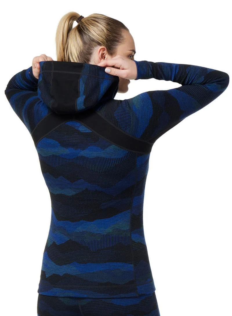 Classic Thermal Merino Base Layer 1/2 Zip Hoodie - Womens - Image 9
