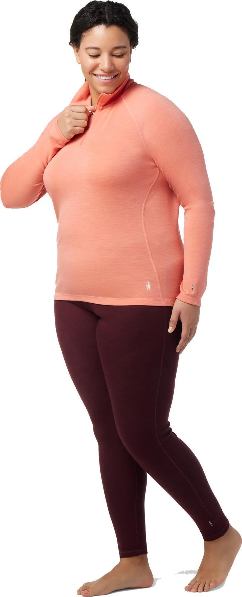 Classic Thermal Merino Base Layer 1/4 Zip Plus - Womens - Image 53
