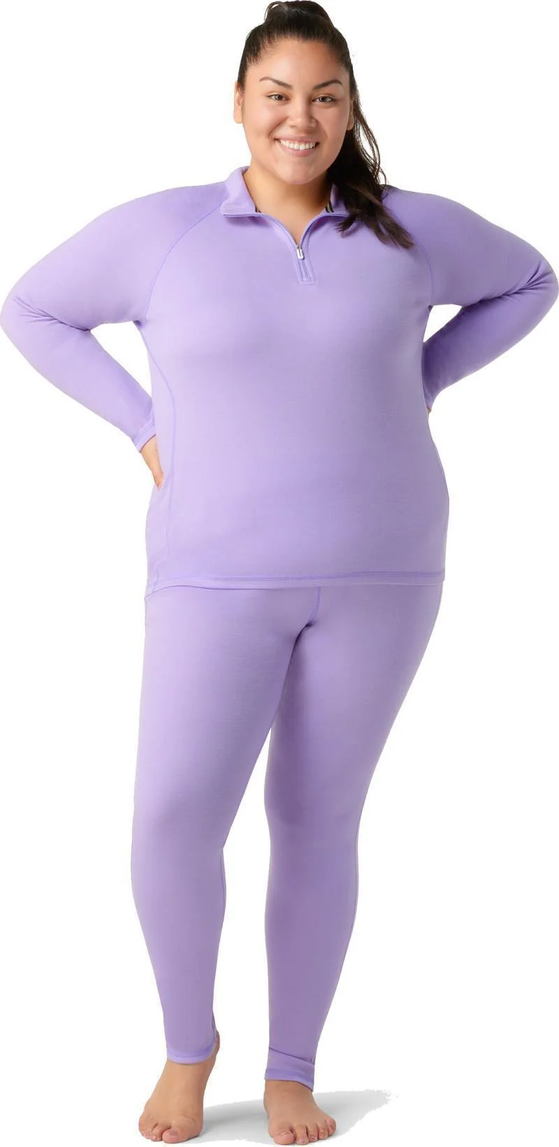 Classic Thermal Merino Base Layer 1/4 Zip Plus - Womens - Image 59