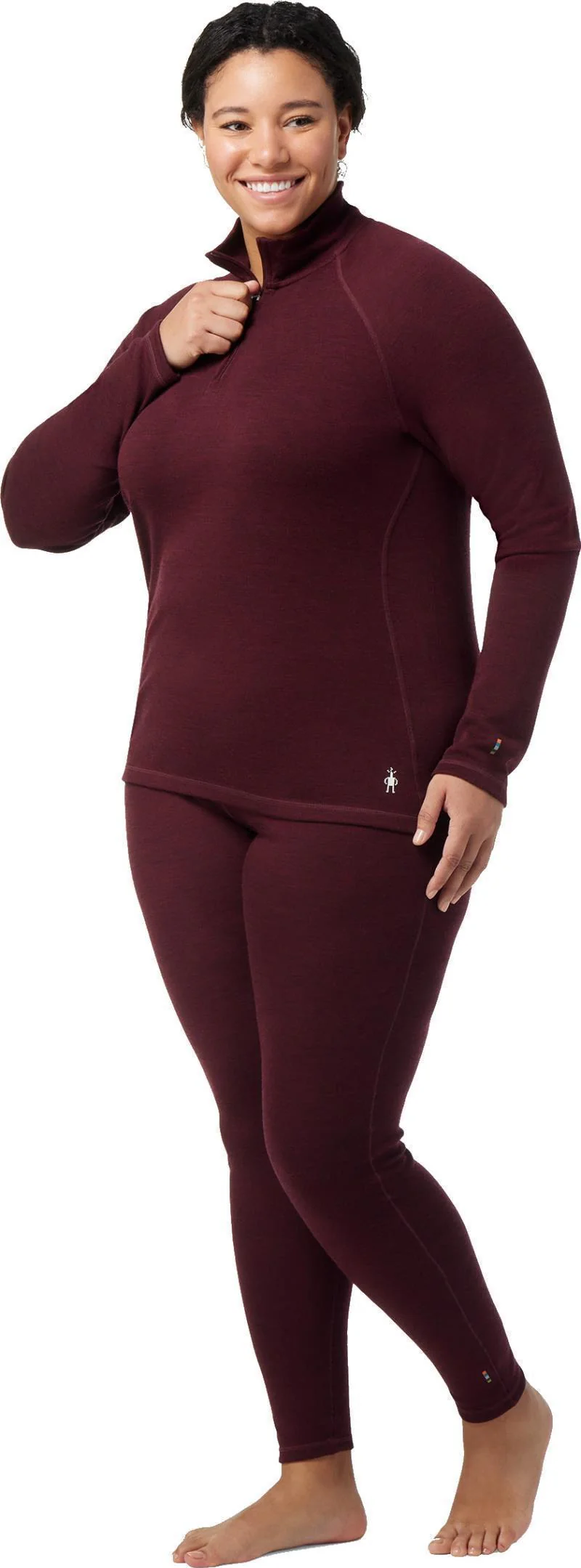 Classic Thermal Merino Base Layer 1/4 Zip Plus - Womens - Image 8