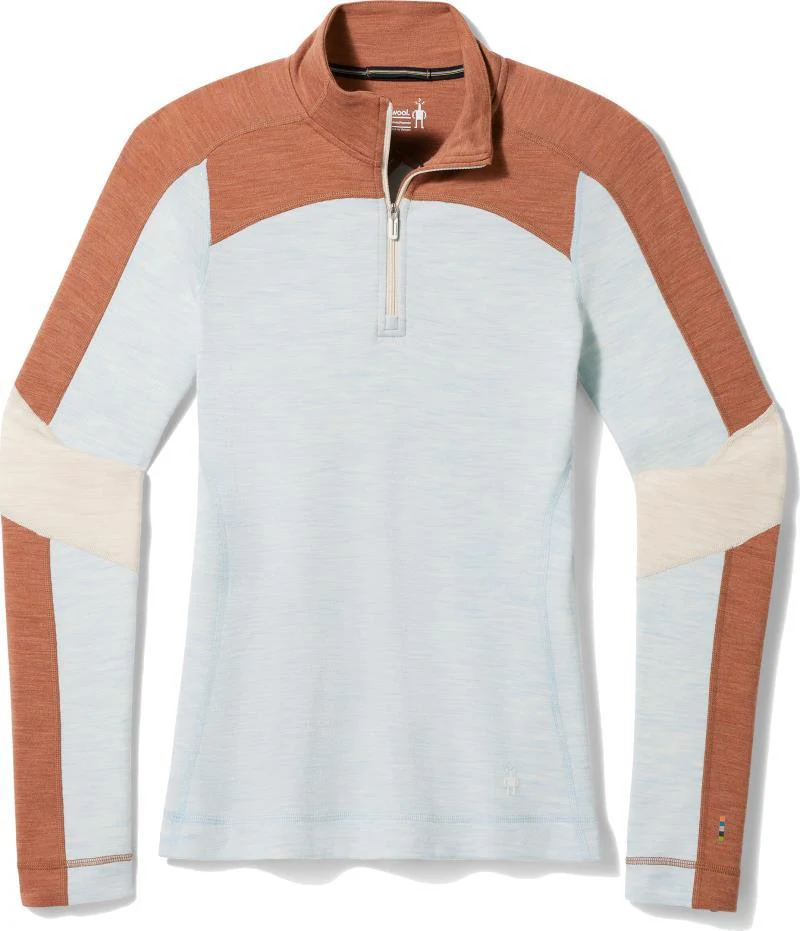 Classic Thermal Merino Base Layer Colorblock 1/4 Zip - Womens - Image 12