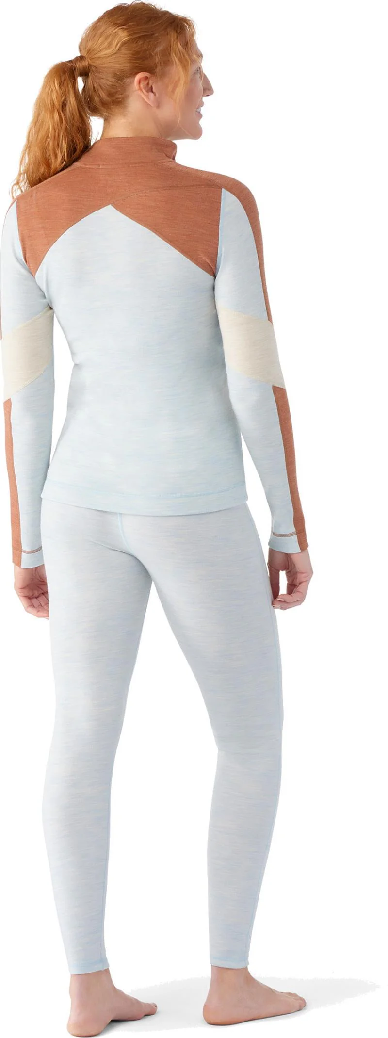 Classic Thermal Merino Base Layer Colorblock 1/4 Zip - Womens - Image 14