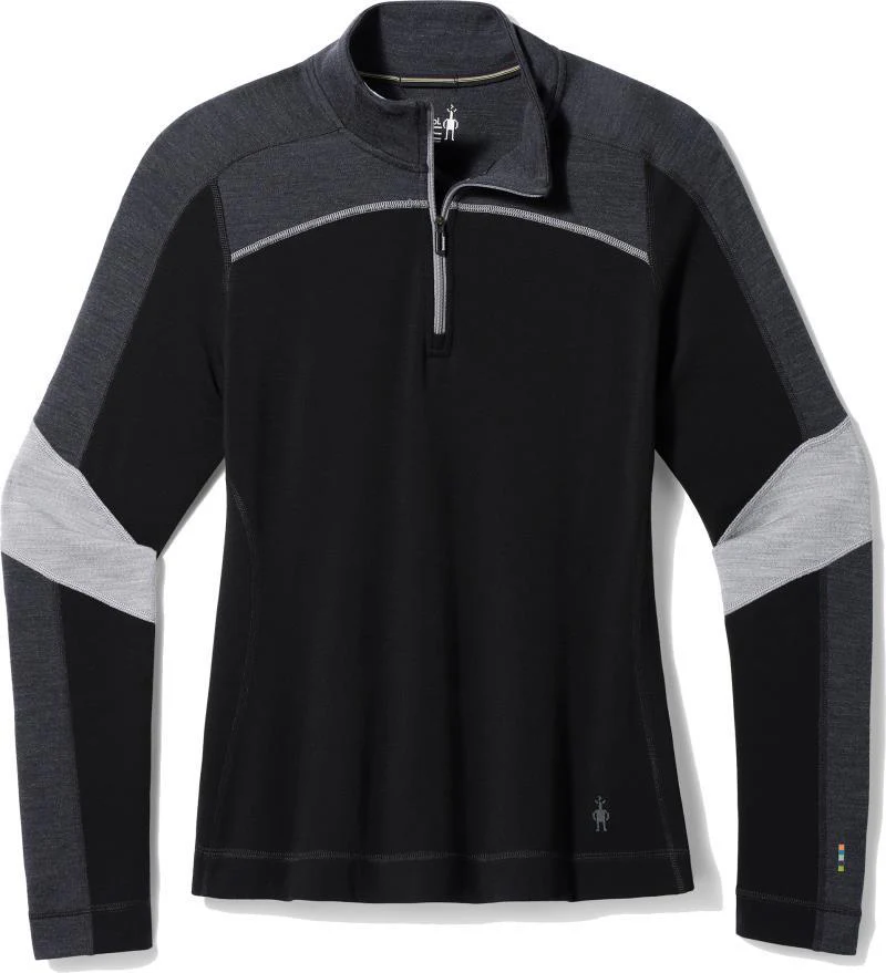 Classic Thermal Merino Base Layer Colorblock 1/4 Zip - Womens - Image 2