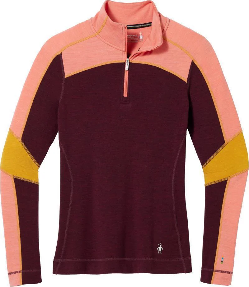Classic Thermal Merino Base Layer Colorblock 1/4 Zip - Womens - Image 5