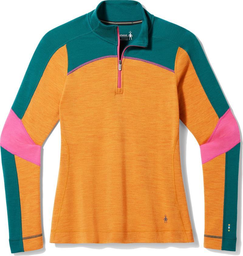 Classic Thermal Merino Base Layer Colorblock 1/4 Zip - Womens - Image 9