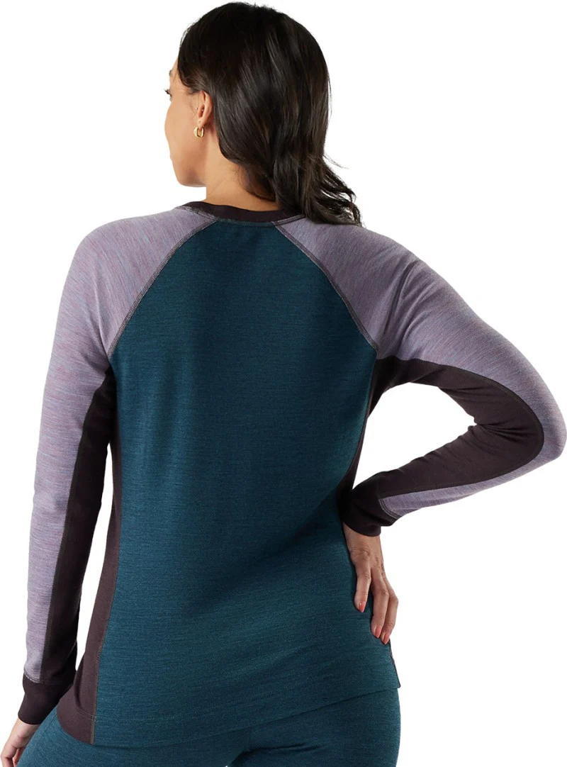 Classic Thermal Merino Base Layer Colorblock Crew - Womens - Image 3