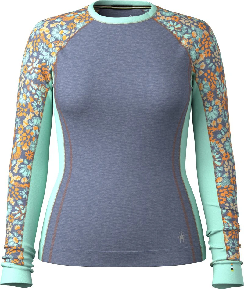 Classic Thermal Merino Base Layer Colorblock Crew - Womens - Image 4