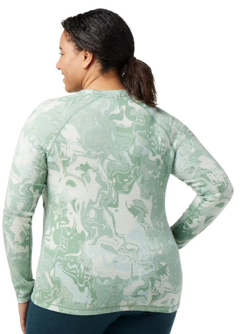 Classic Thermal Merino Base Layer Pattern Crew Plus - Womens - Image 12
