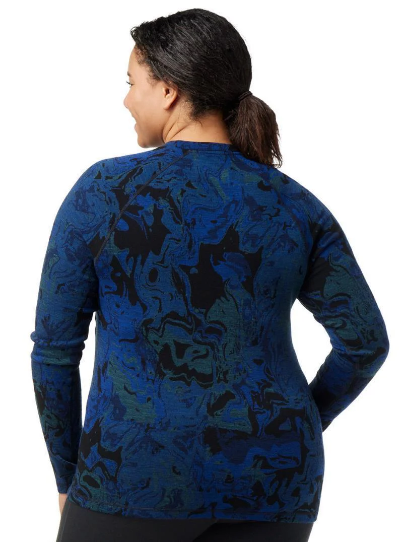 Classic Thermal Merino Base Layer Pattern Crew Plus - Womens - Image 6