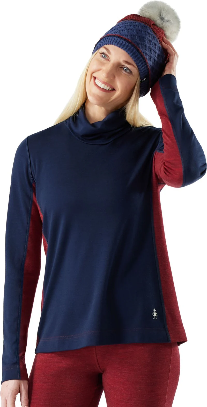 Classic Thermal Merino Mock Neck - Womens - Image 11