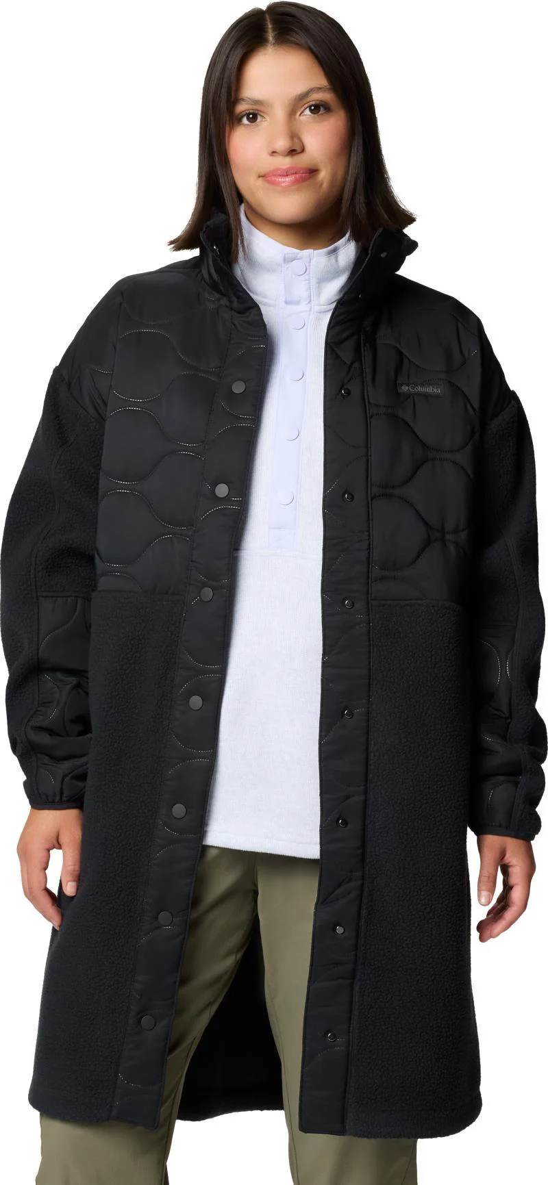 Cloud Point Long Fleece - Womens - Image 3