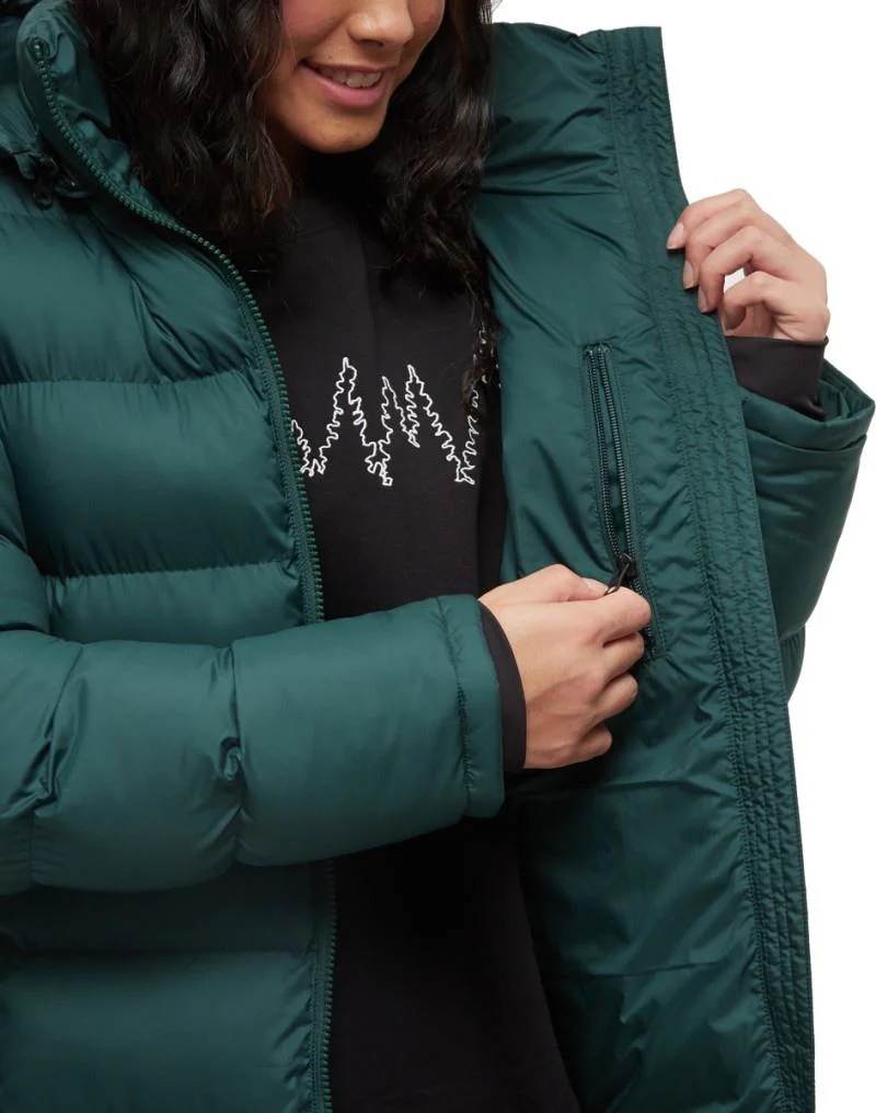 Cloud Shell Long Puffer - Womens - Image 29