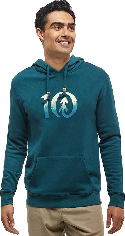 Cloudy Forest Ten Hoodie - Mens - Image 4