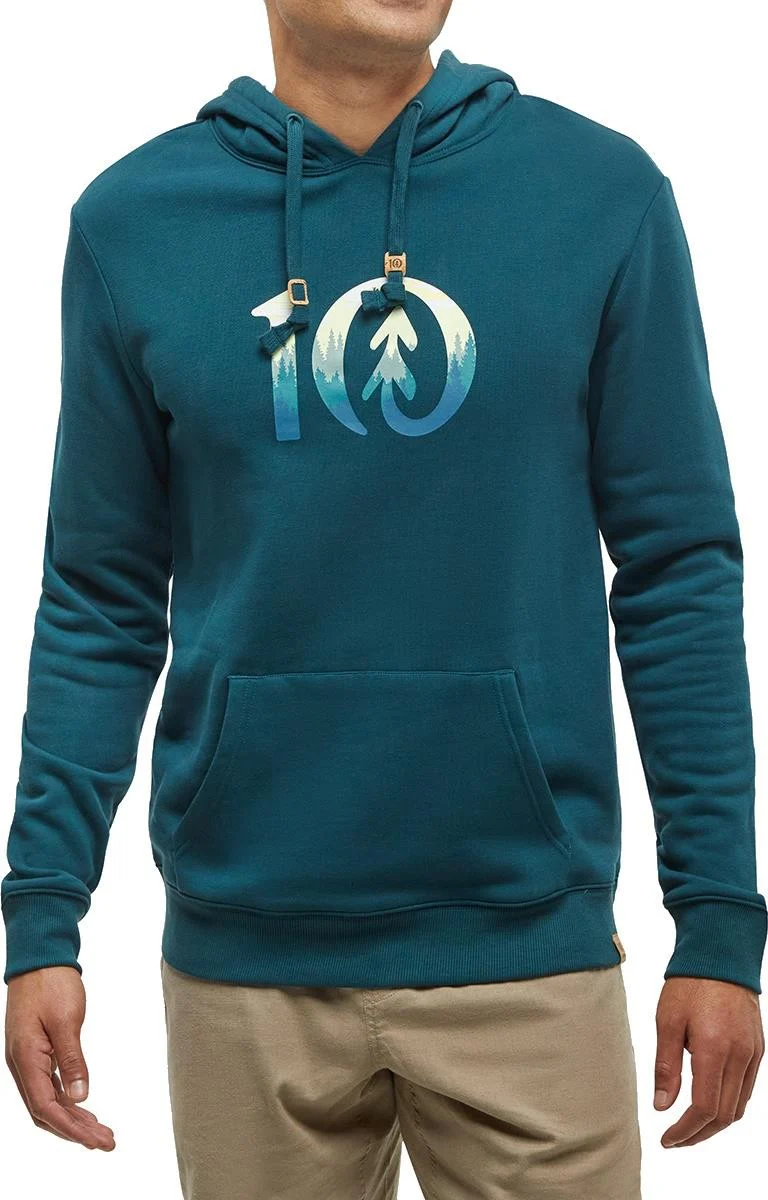 Cloudy Forest Ten Hoodie - Mens - Image 6