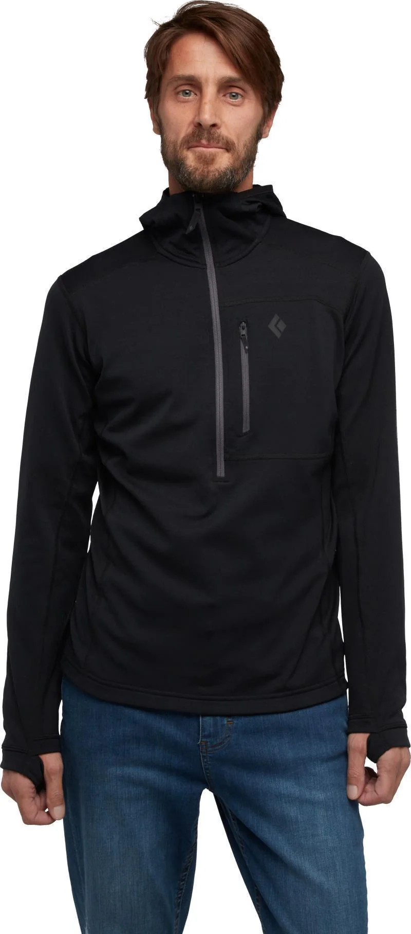 Coefficient 1/4-Zip Hoody - Mens - Image 10