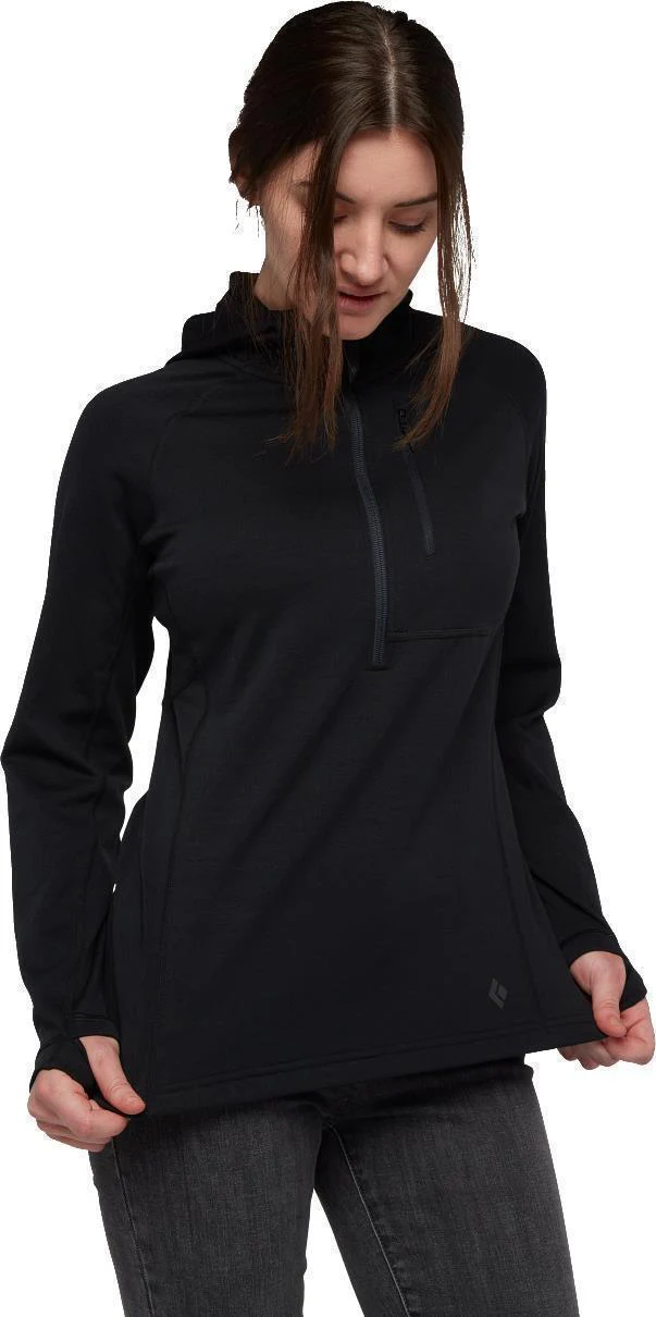 Coefficient 1/4-Zip Hoody - Womens - Image 8