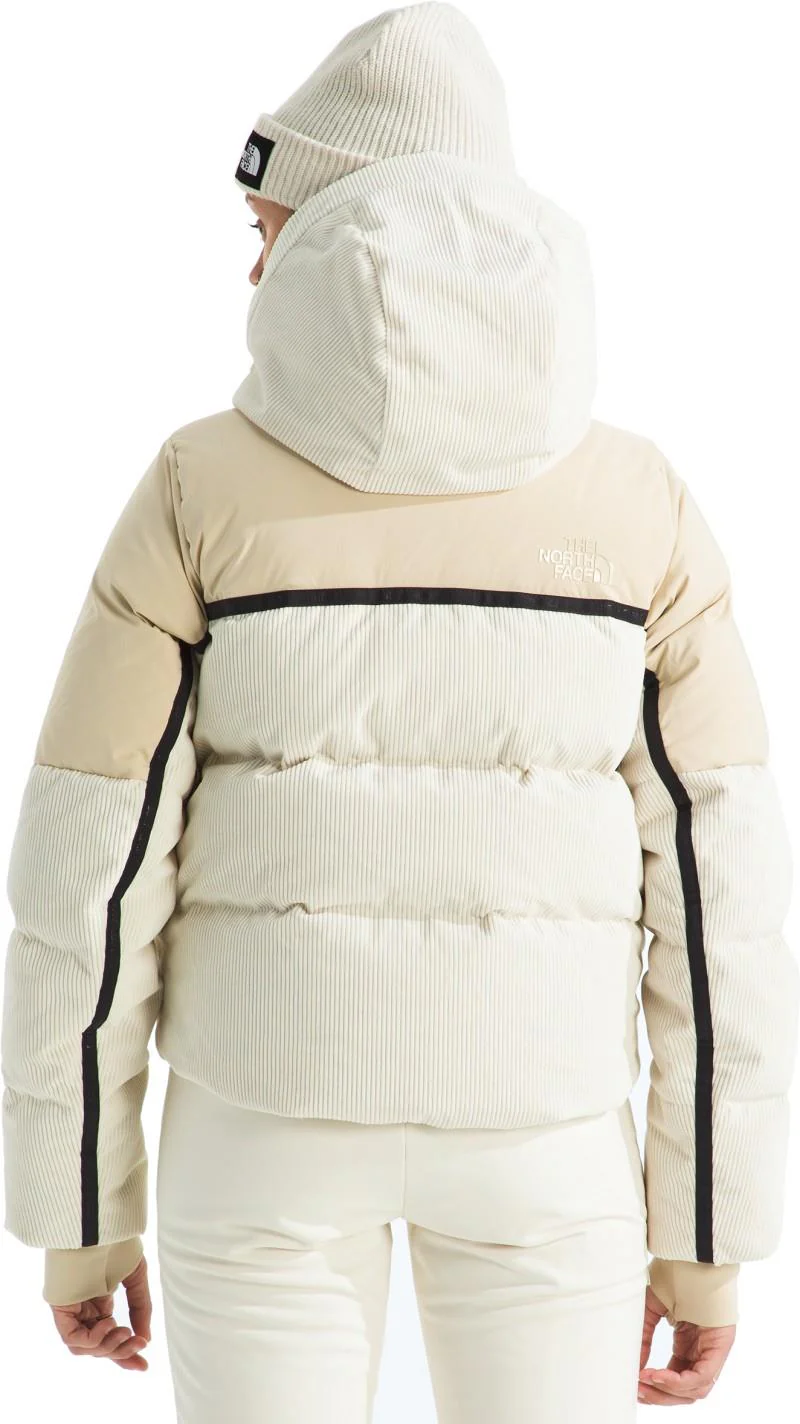 Cold Spell Corduroy Cropped Down Jacket - Womens - Image 3