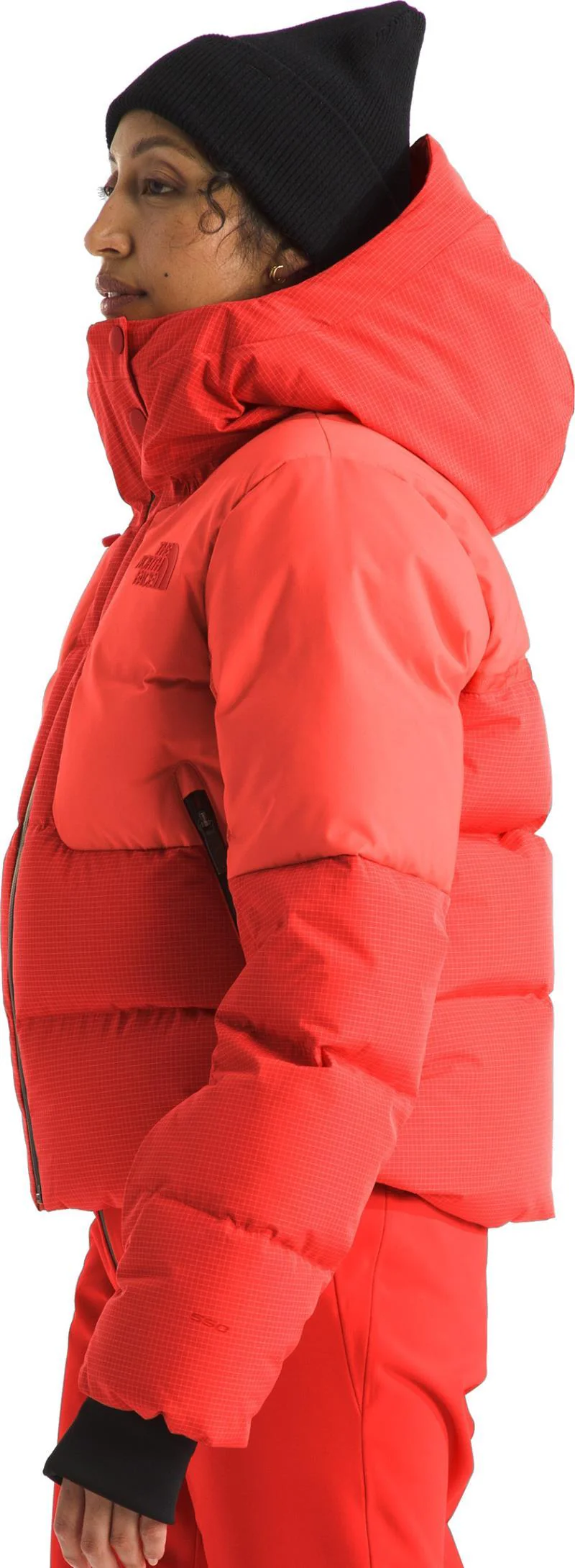 Cold Spell Cropped Down Jacket - Womens - Image 3