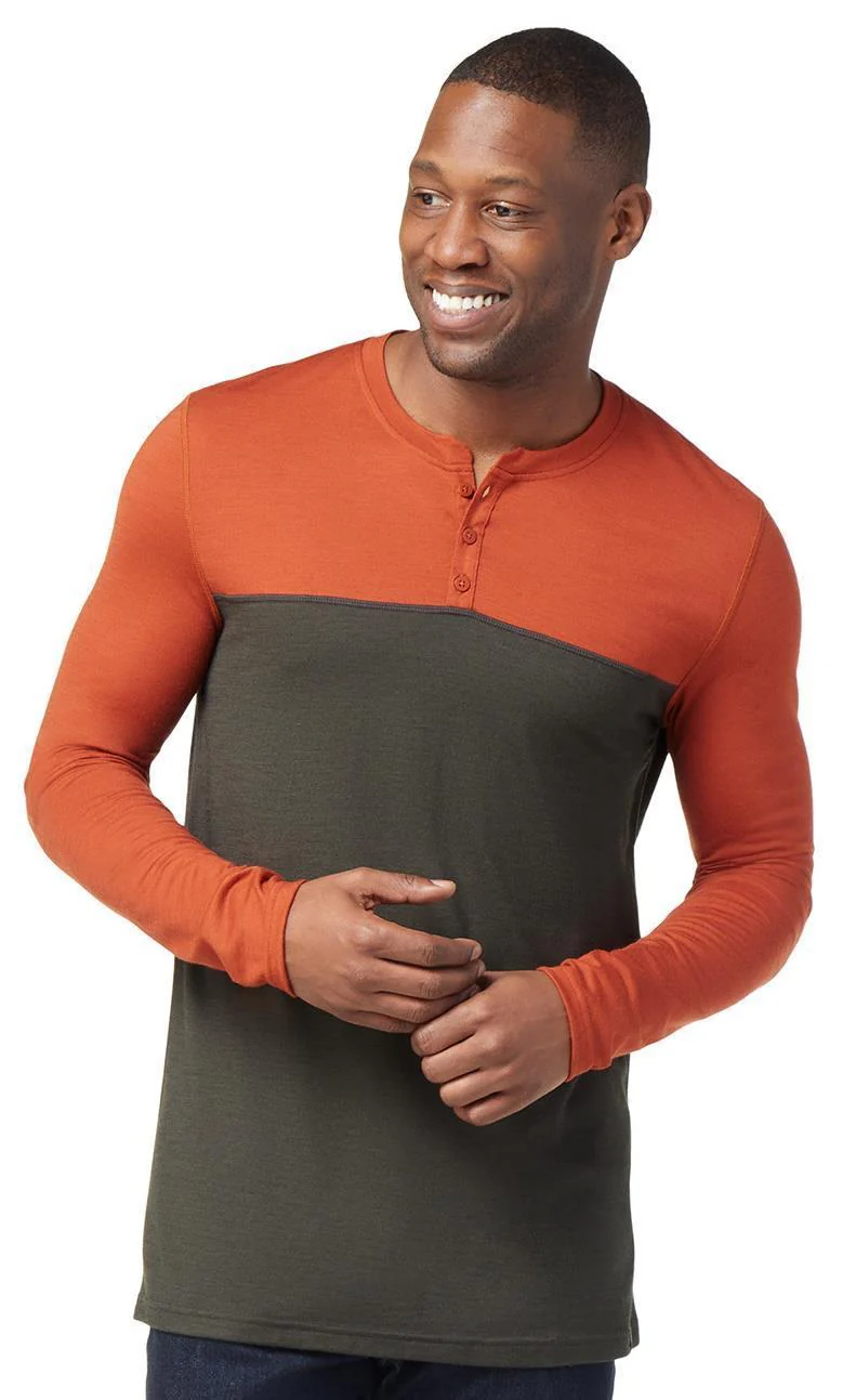 Colorblock (150) LS Henley - Mens - Image 14