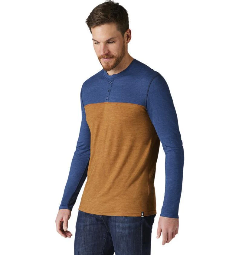 Colorblock (150) LS Henley - Mens - Image 5