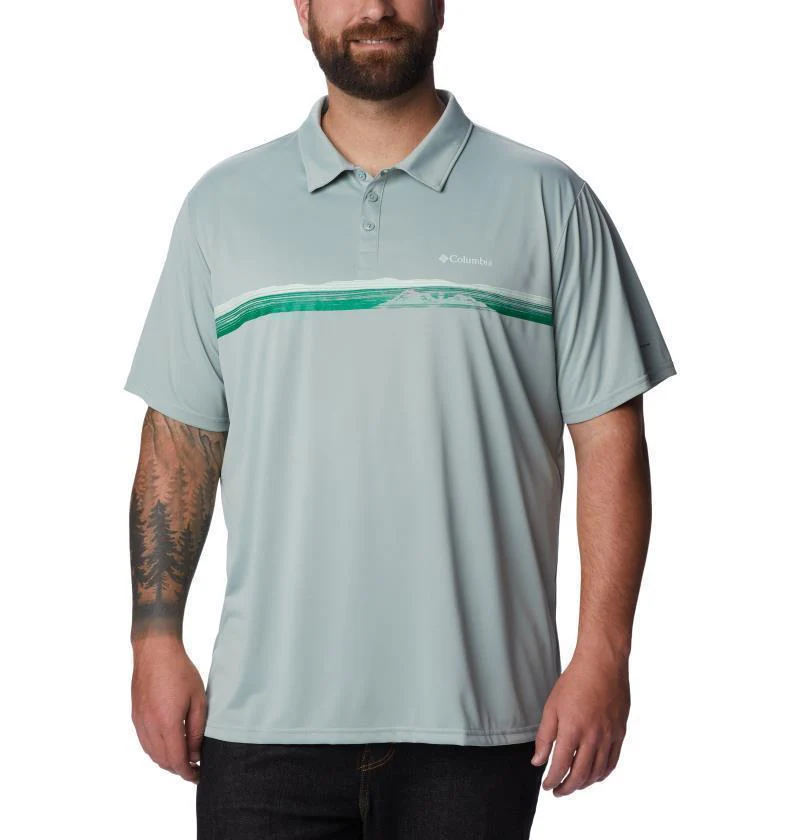 Columbia Hike Novelty Polo - Big - Mens