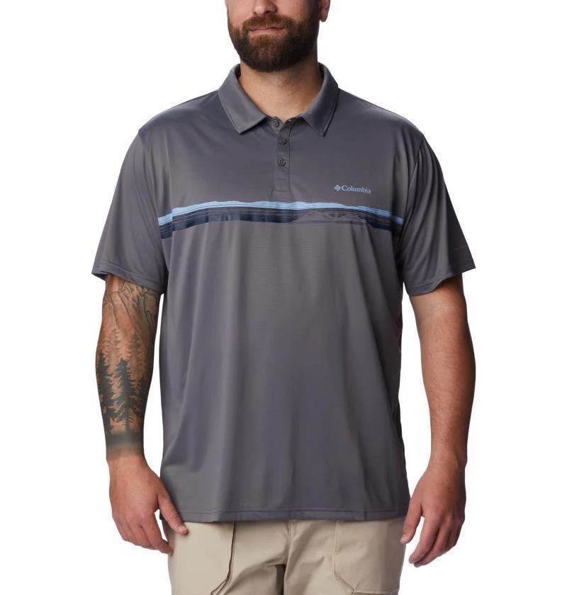 Columbia Hike Novelty Polo - Big - Mens - Image 2