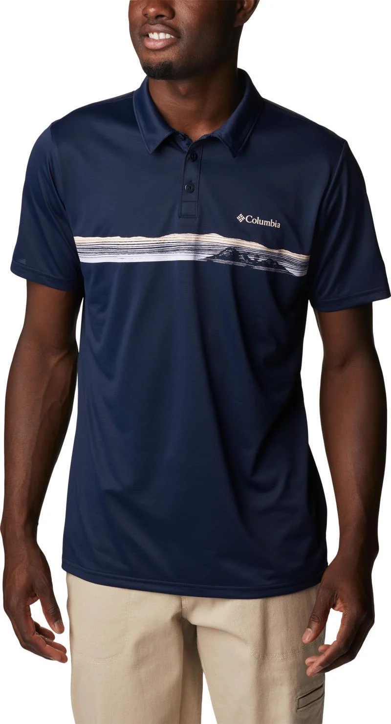 Columbia Hike Novelty Polo - Big - Mens - Image 3